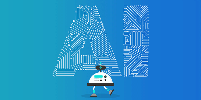 AIとロボットのイメージ