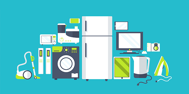 冷蔵庫や洗濯機、掃除機などの家電