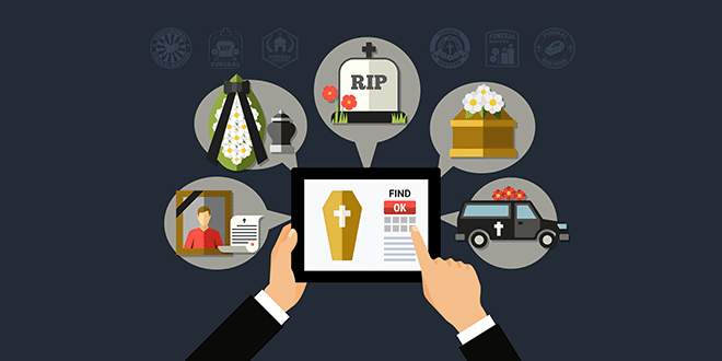 オンラインと葬儀サービス